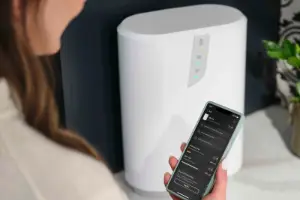 systeme de traitement de l'eau connecté